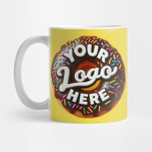 Your Logo Here Donut Mug